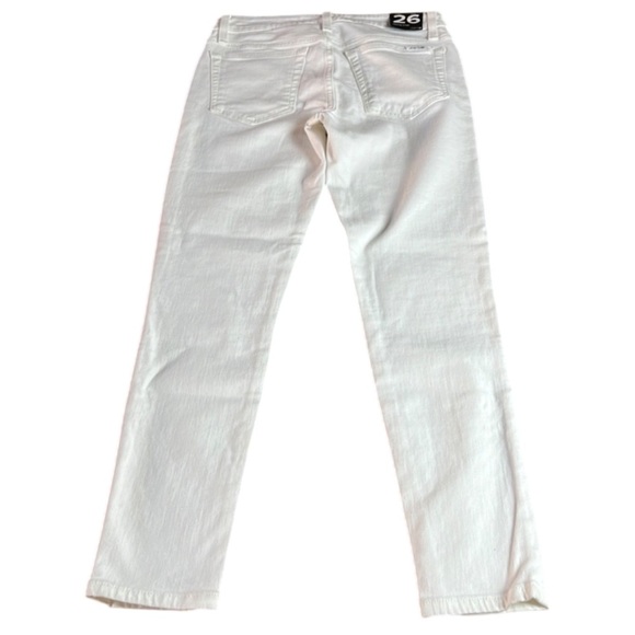 JOES JEANS NWT WHITE SKINNY CROP Mid Rise - Size 26 - Picture 4 of 11